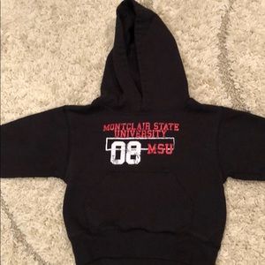Montclair State University hoodie kids 2T